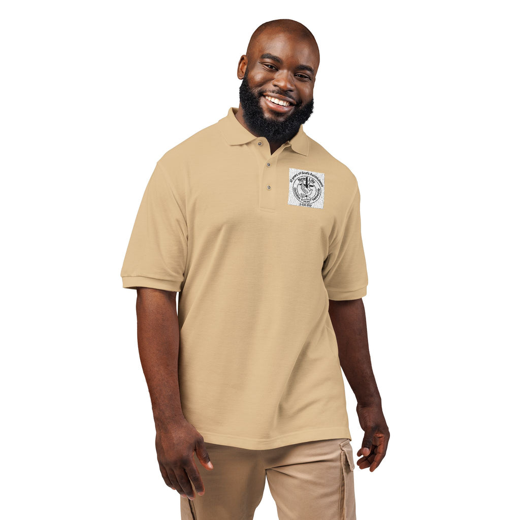 New Life Embroidered Polo