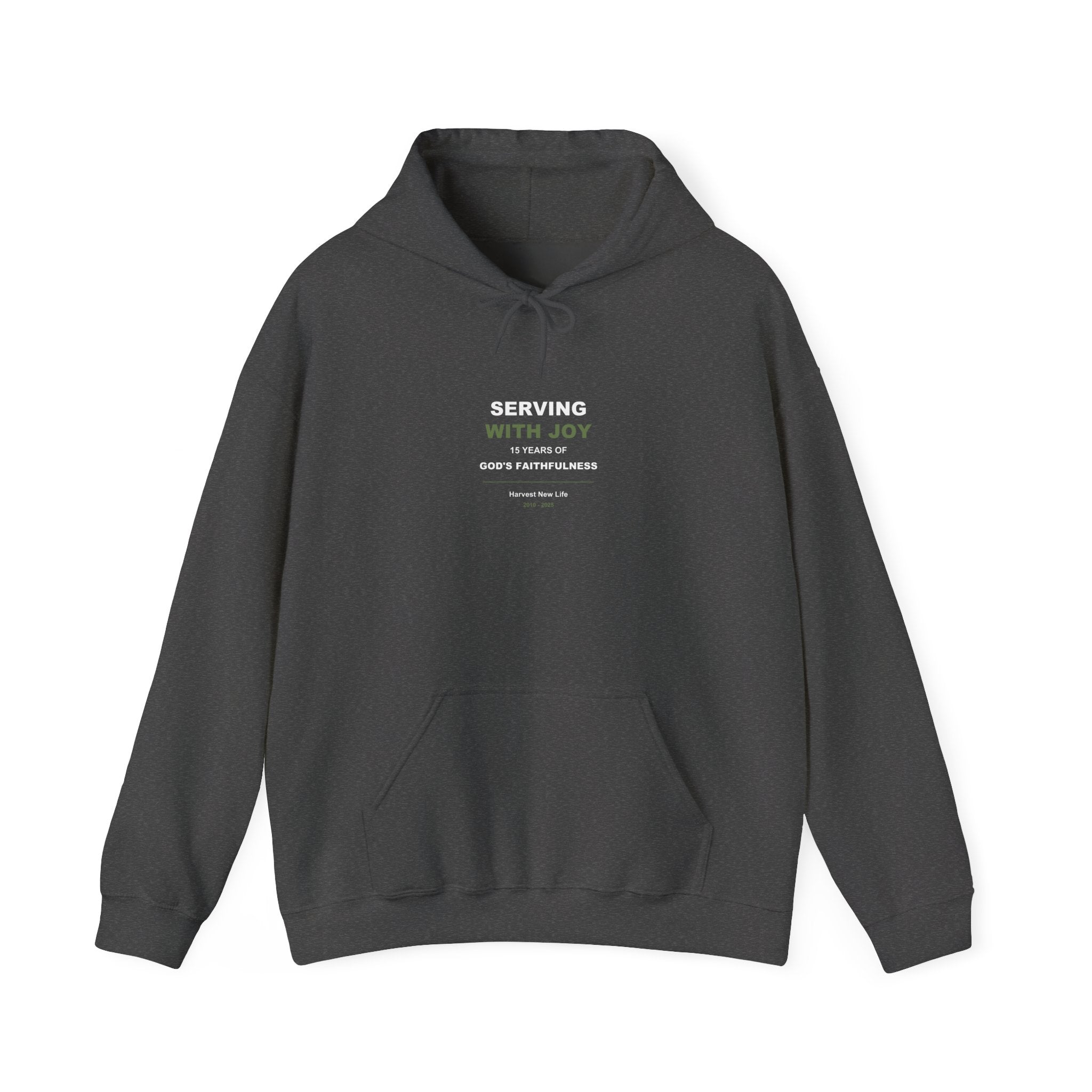 Serving With Joy Anniversary Hoodie - 15th Anniversary Fundraiser