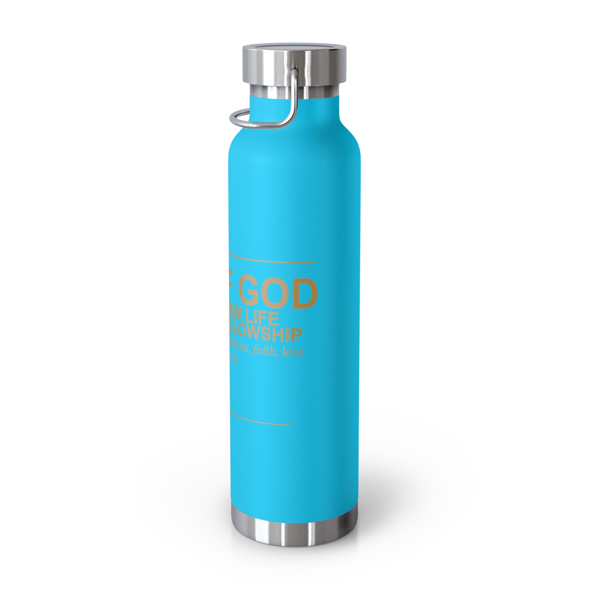 New Life Man of God Insulated Bottle - Fathers Day Christian Gift