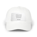 New Life Scripture Dad Cap - Christian Faith Hat