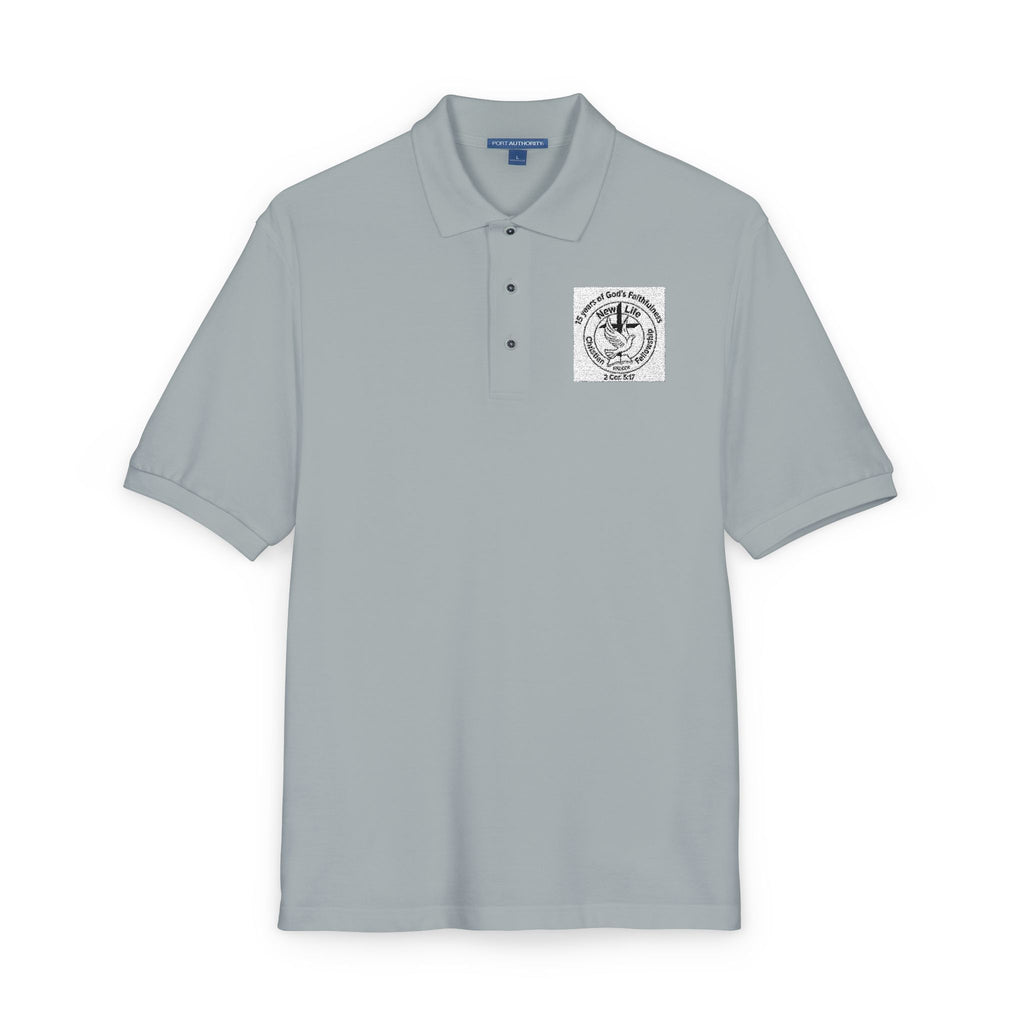 New Life Embroidered Polo