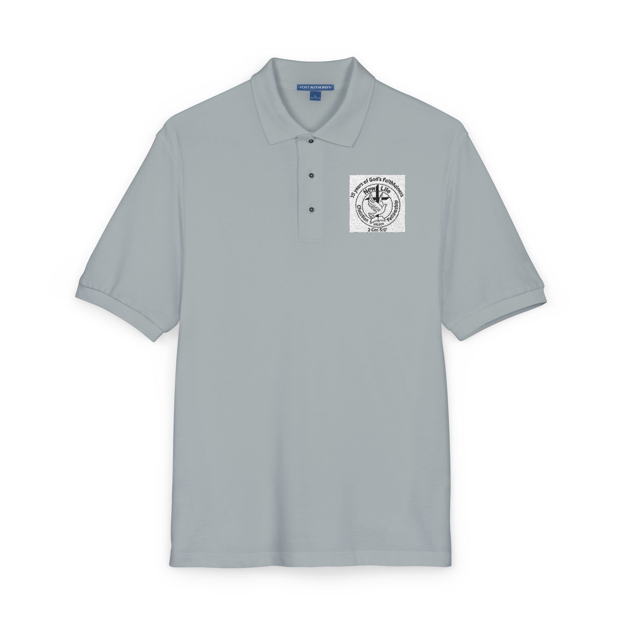 New Life Embroidered Polo