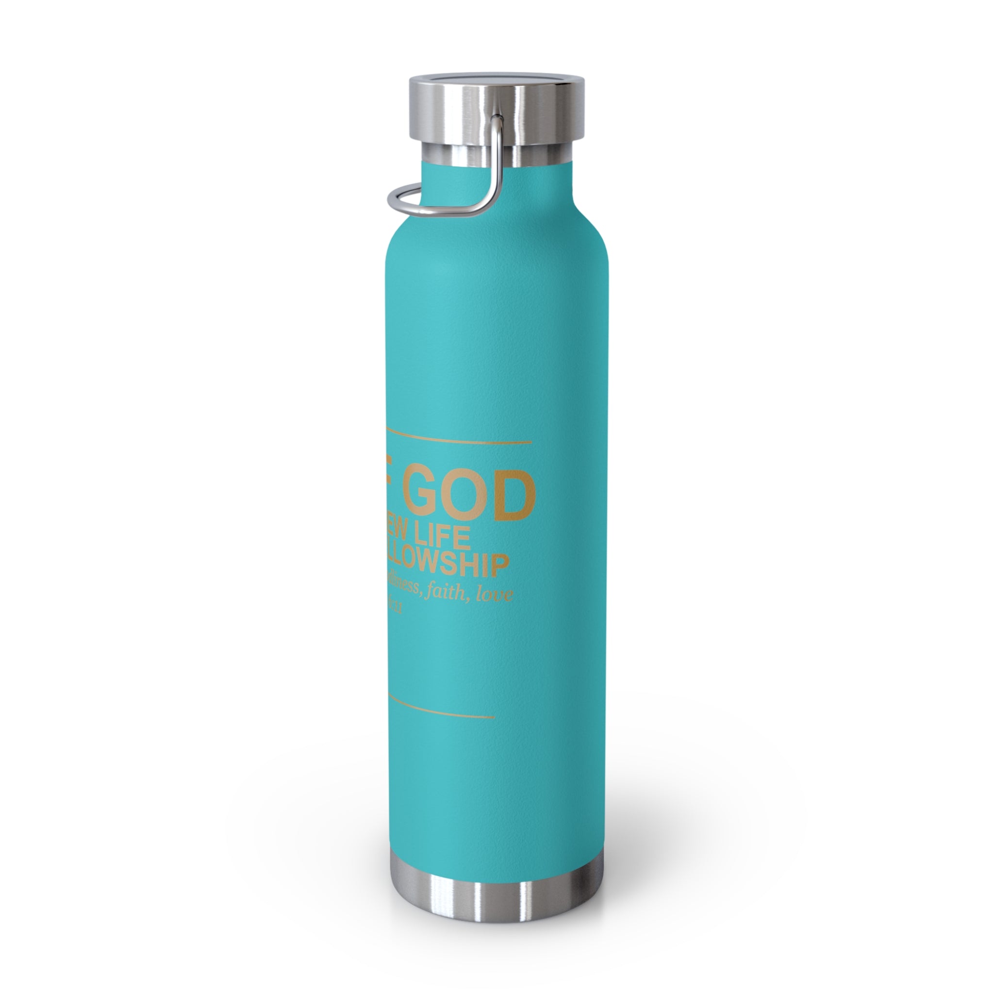 New Life Man of God Insulated Bottle - Fathers Day Christian Gift