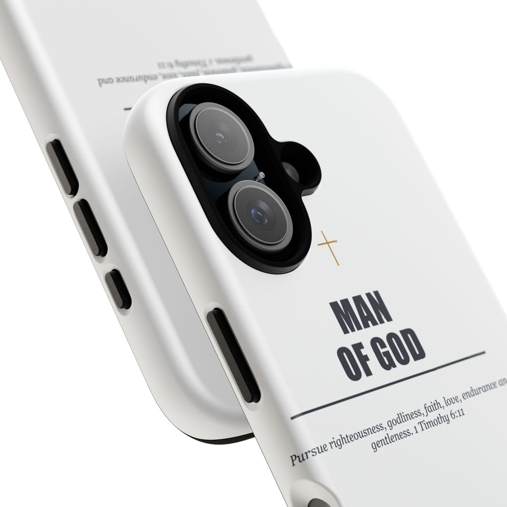 New Life Man of God iPhone Case - Fathers Day Christian Gift
