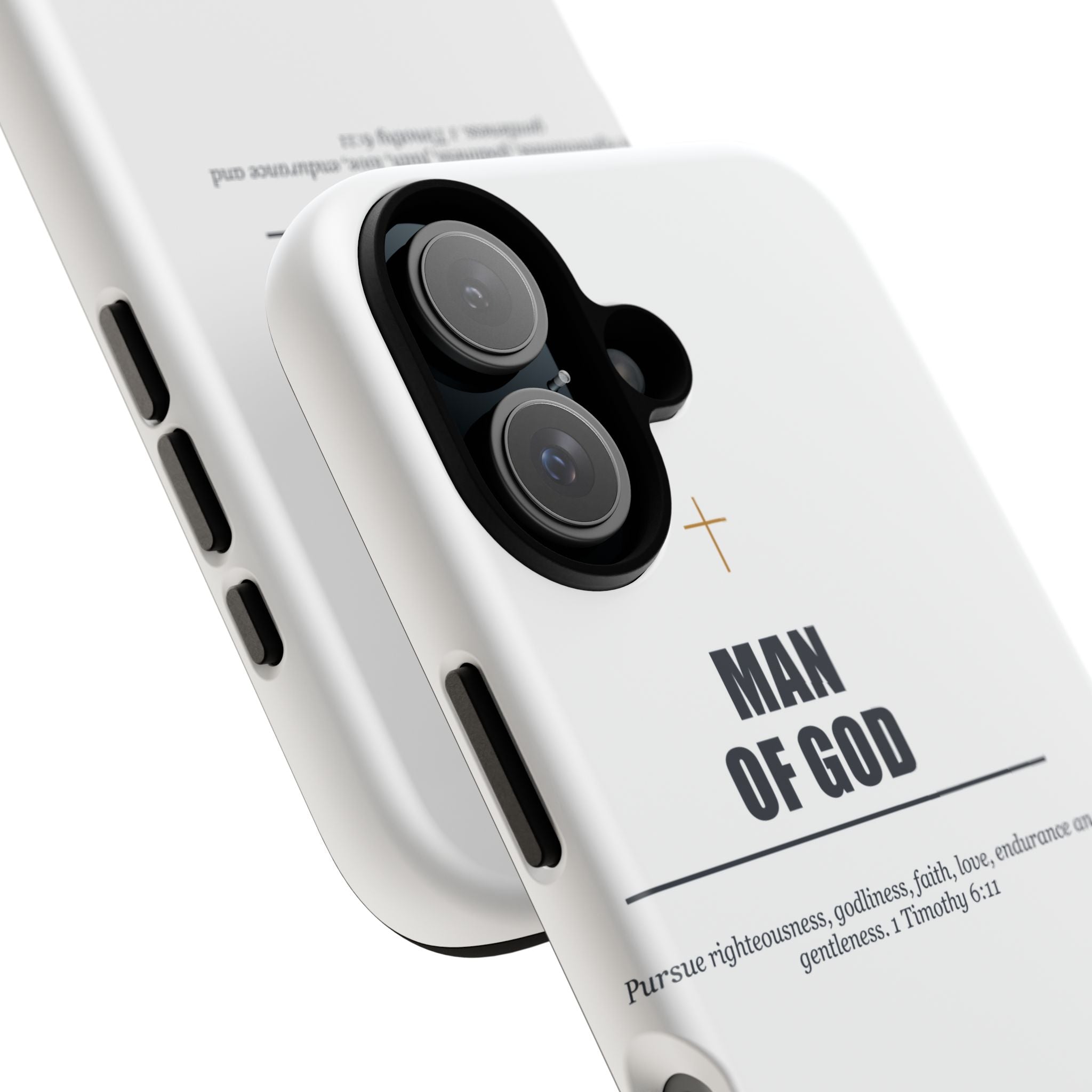 New Life Man of God iPhone Case - Fathers Day Christian Gift