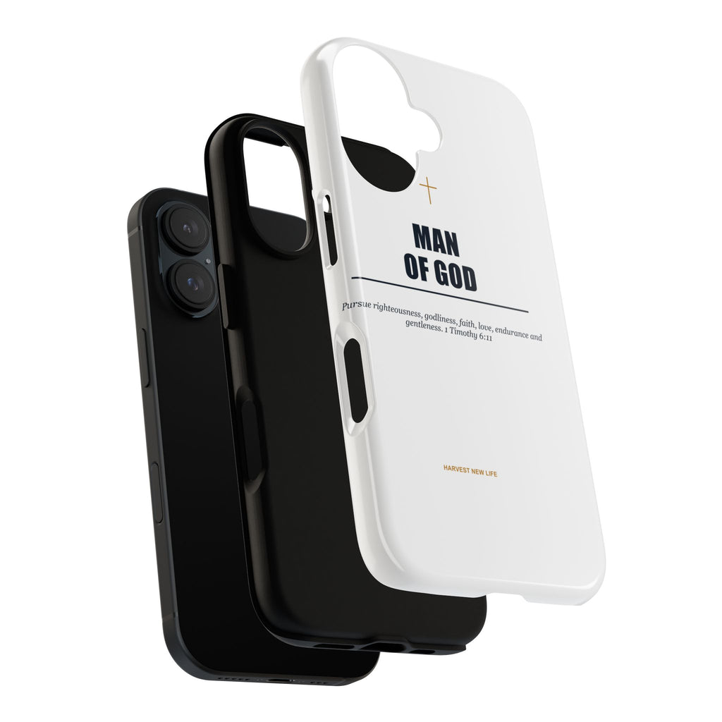 New Life Man of God iPhone Case - Fathers Day Christian Gift