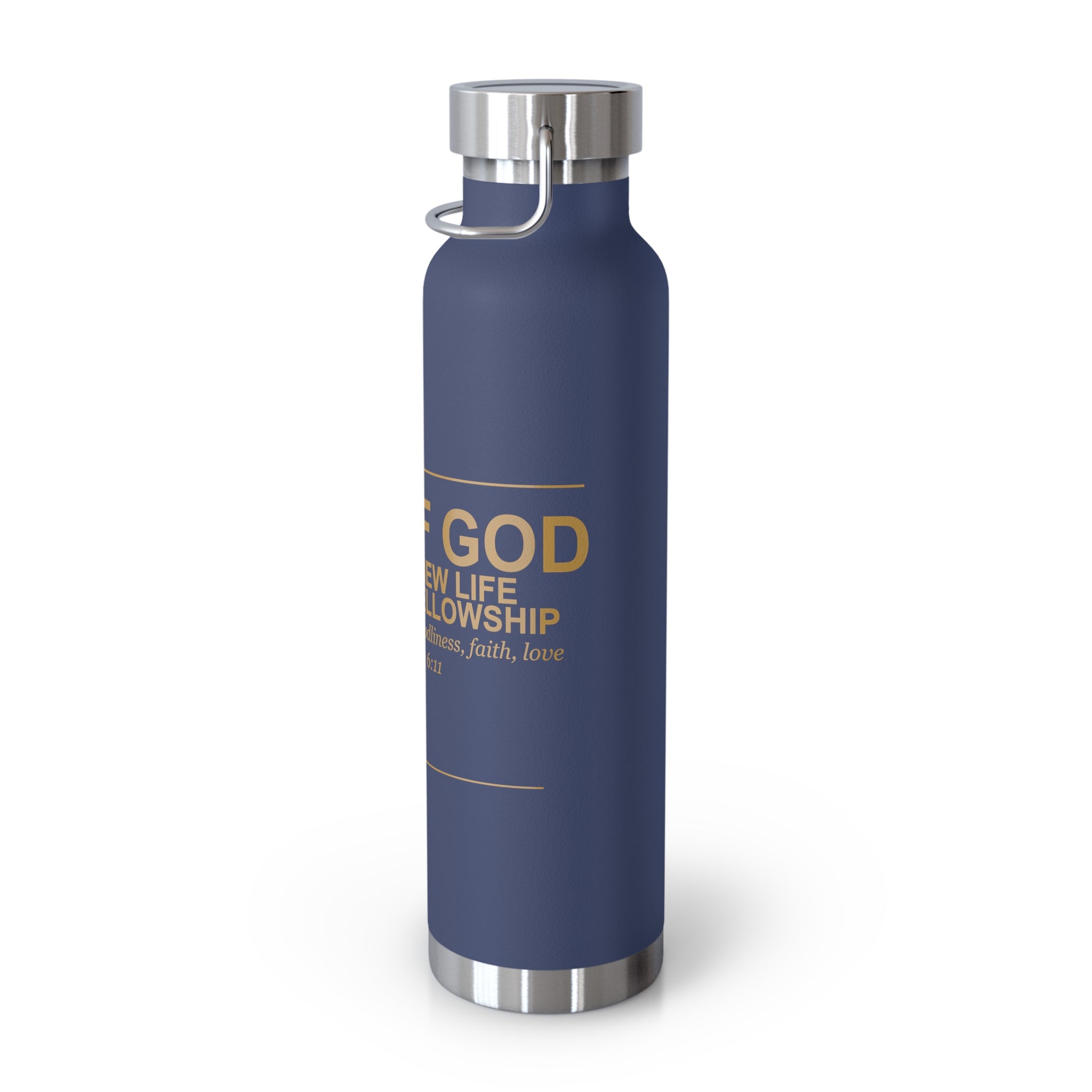 New Life Man of God Insulated Bottle - Fathers Day Christian Gift