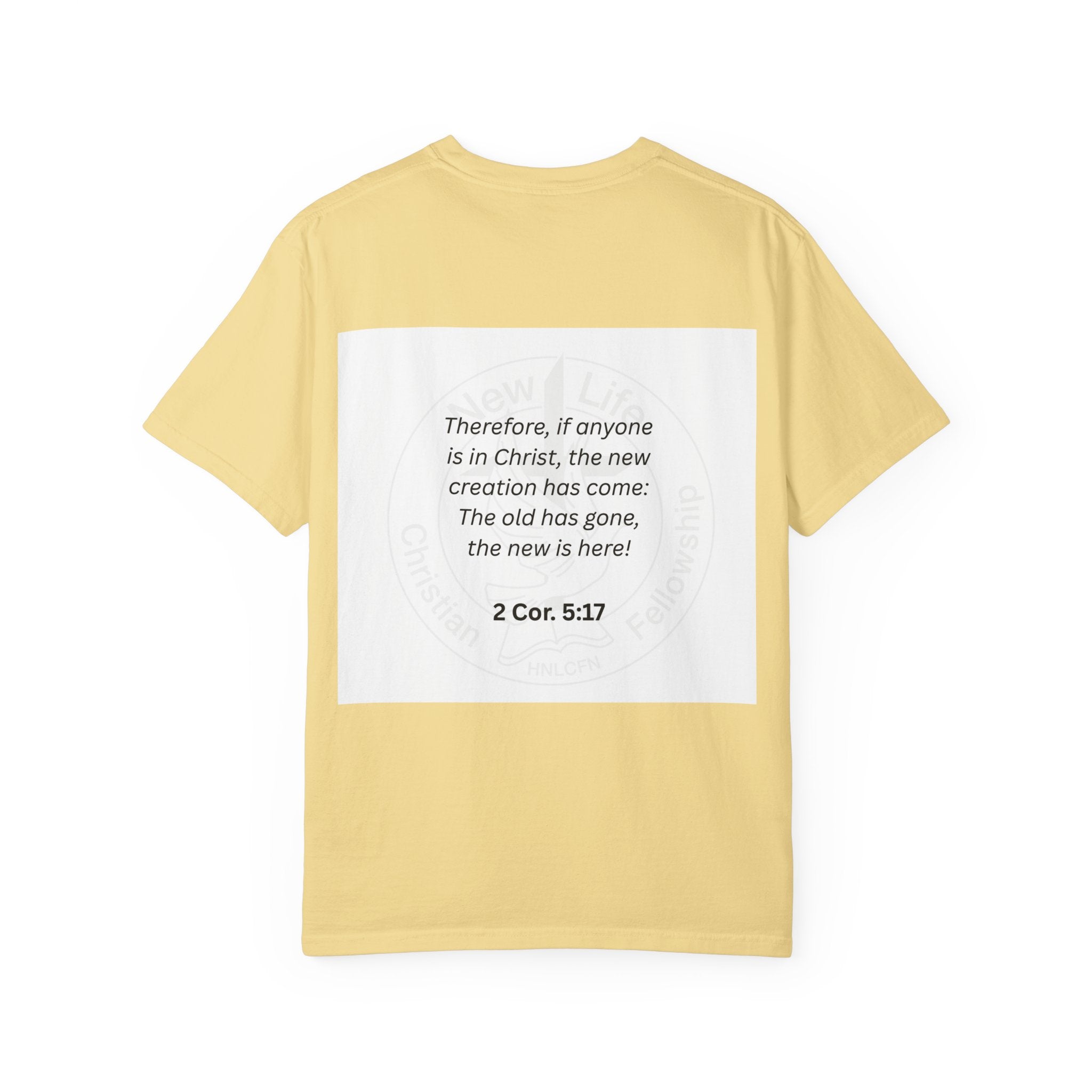 New Life Dove T-Shirt - Christian 2 Cor 5:17 Faith Tee