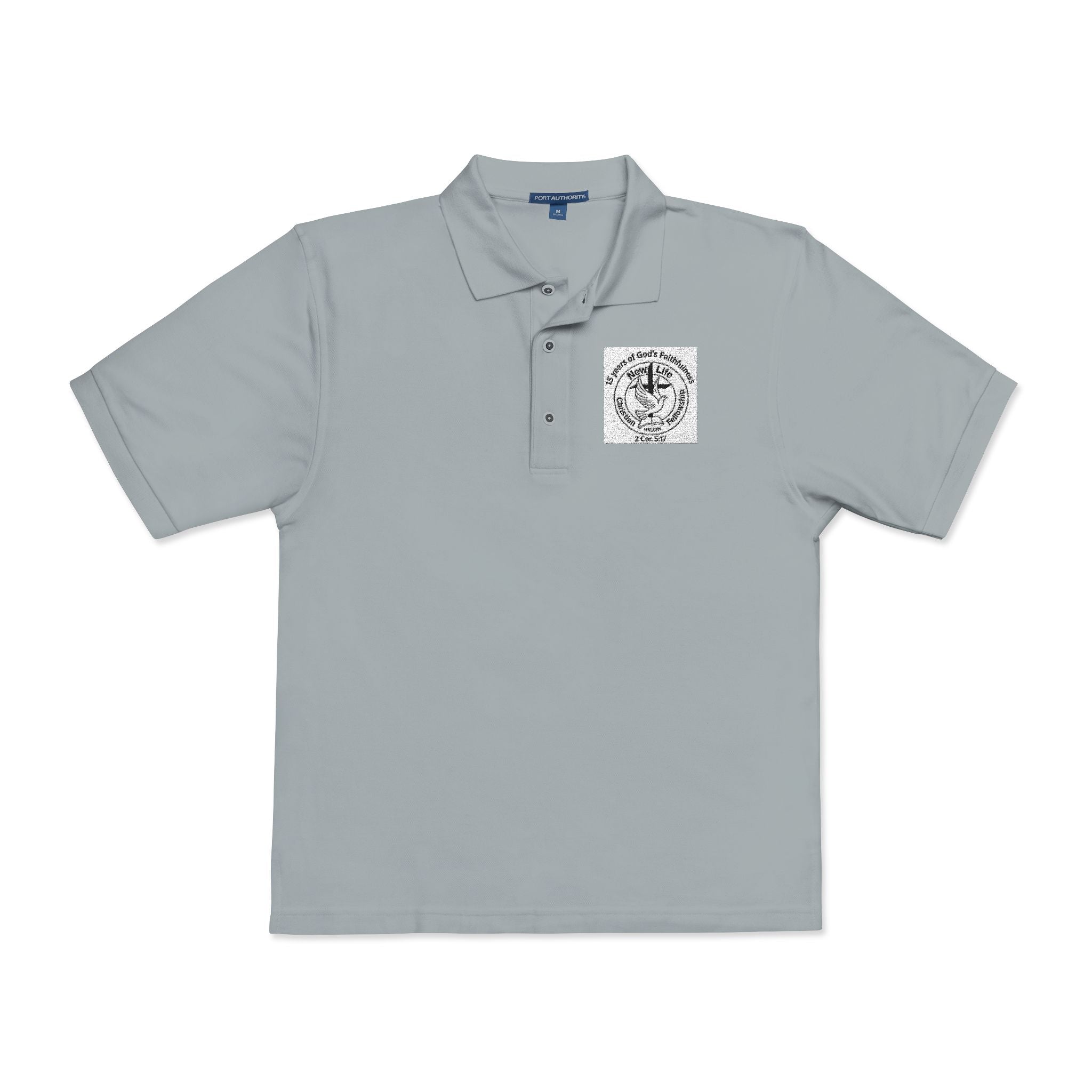 New Life Embroidered Polo