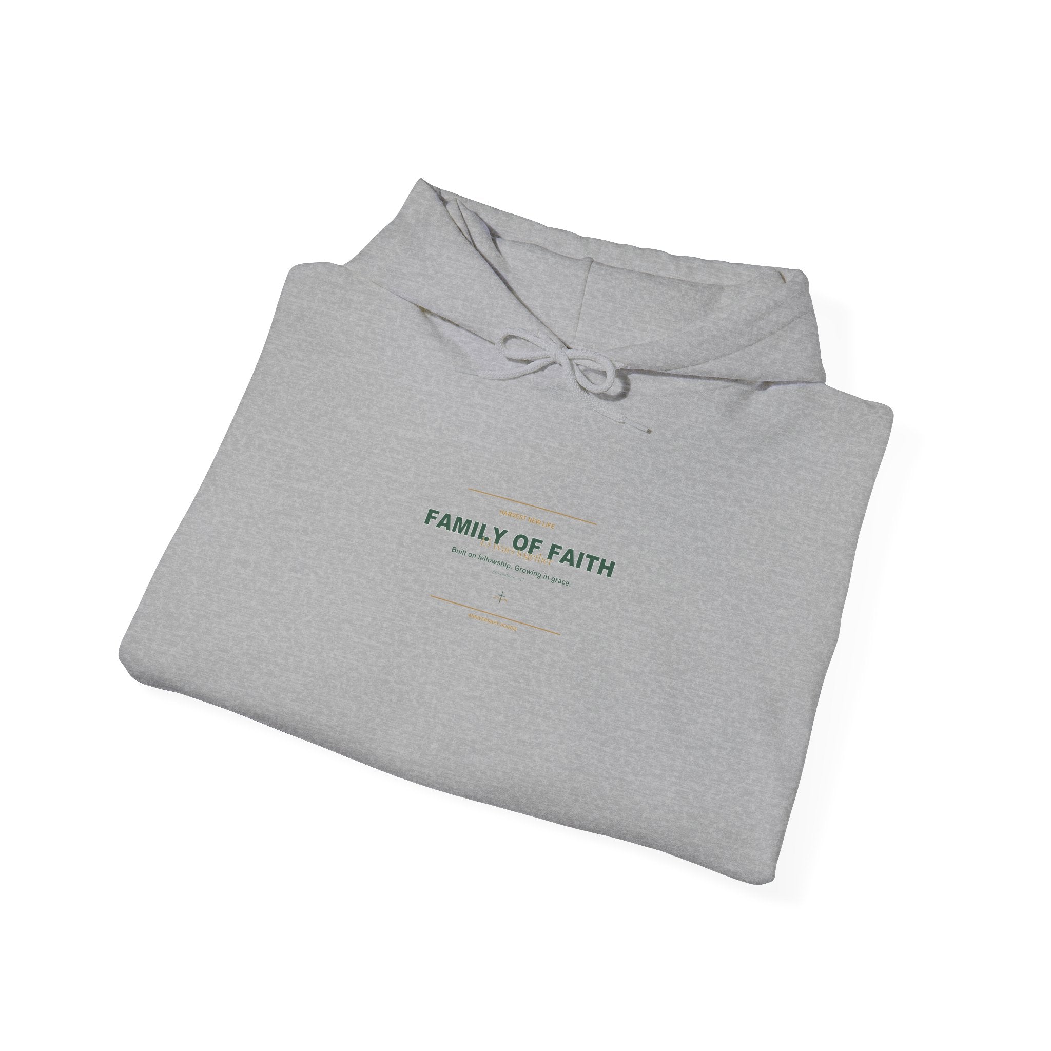 Family of Faith 15th Anniversary Hoodie - New Life Fundraiser