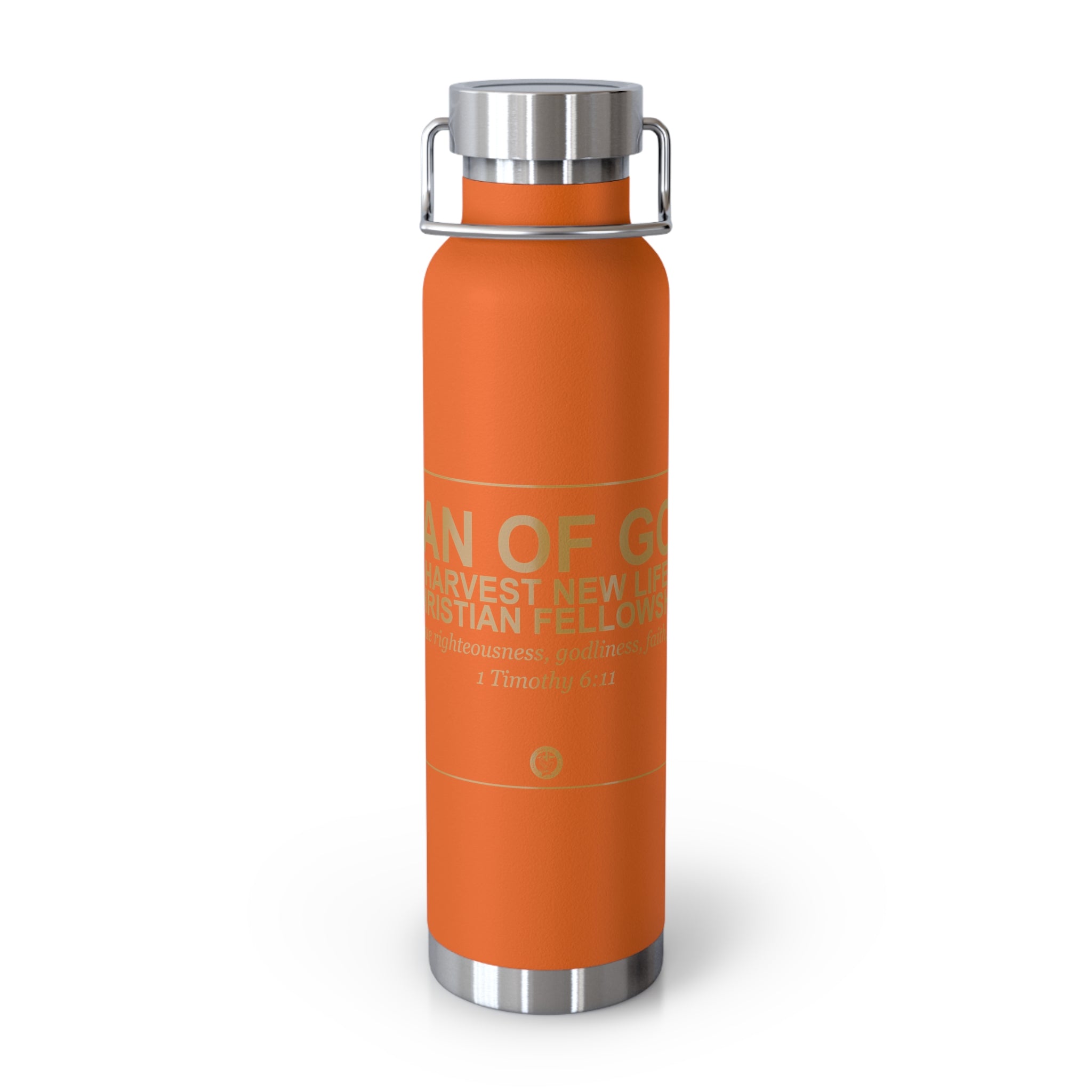New Life Man of God Insulated Bottle - Fathers Day Christian Gift