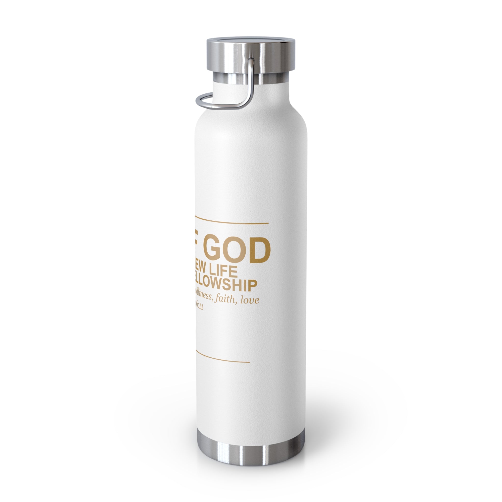 New Life Man of God Insulated Bottle - Fathers Day Christian Gift