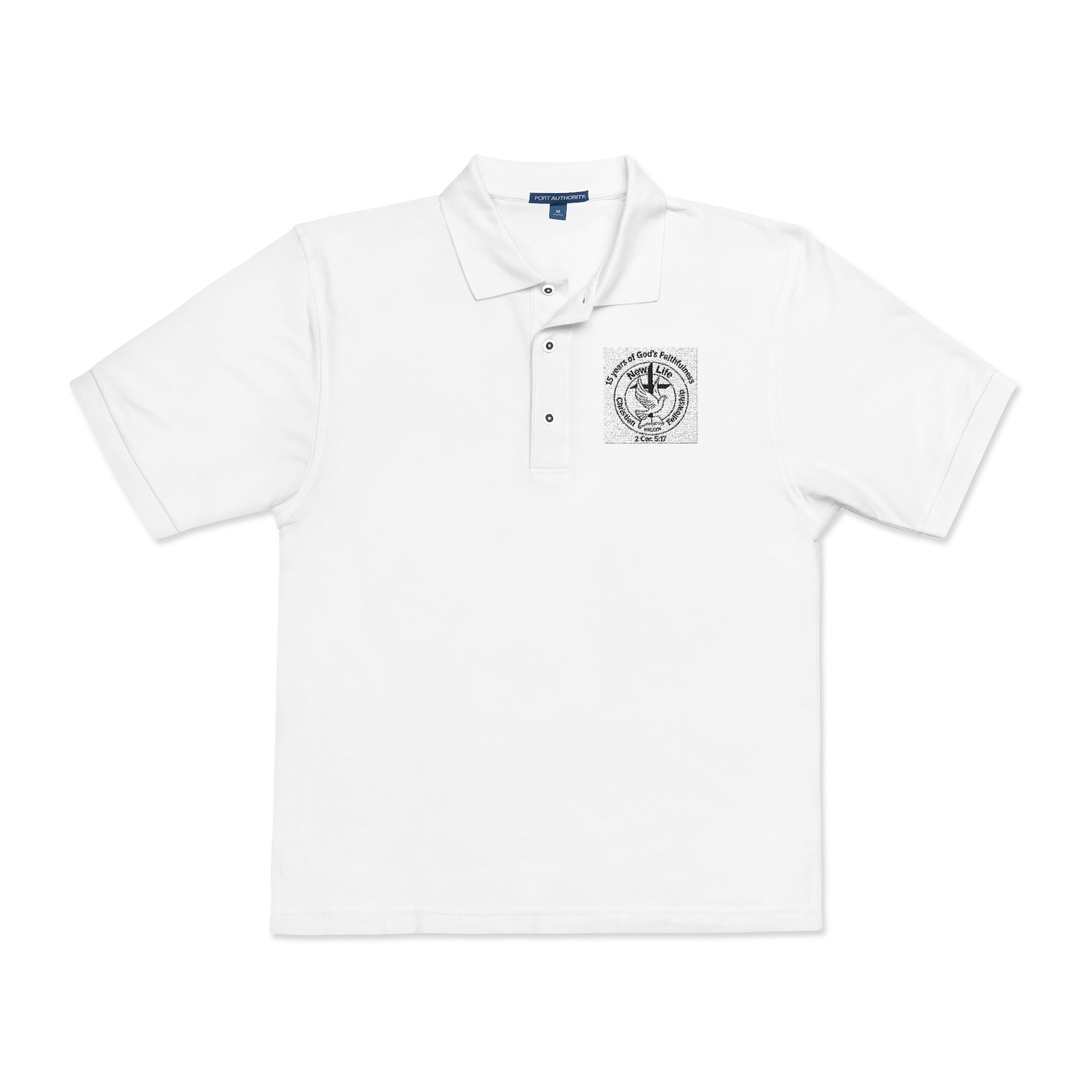 New Life Embroidered Polo