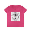 New Life Christian Fellowship 15th Anniversary Ladies' V-Neck T-Shirt — 2 Cor. 5:17