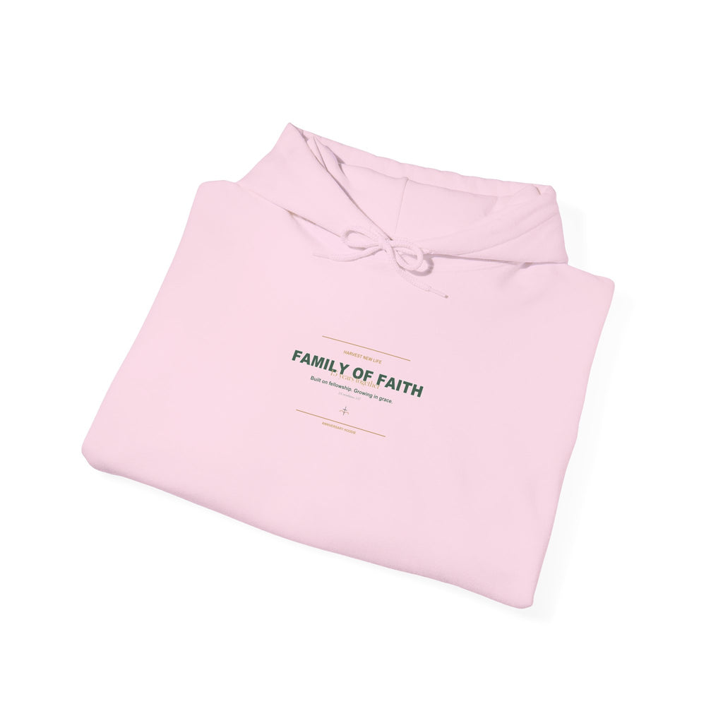 Family of Faith 15th Anniversary Hoodie - New Life Fundraiser