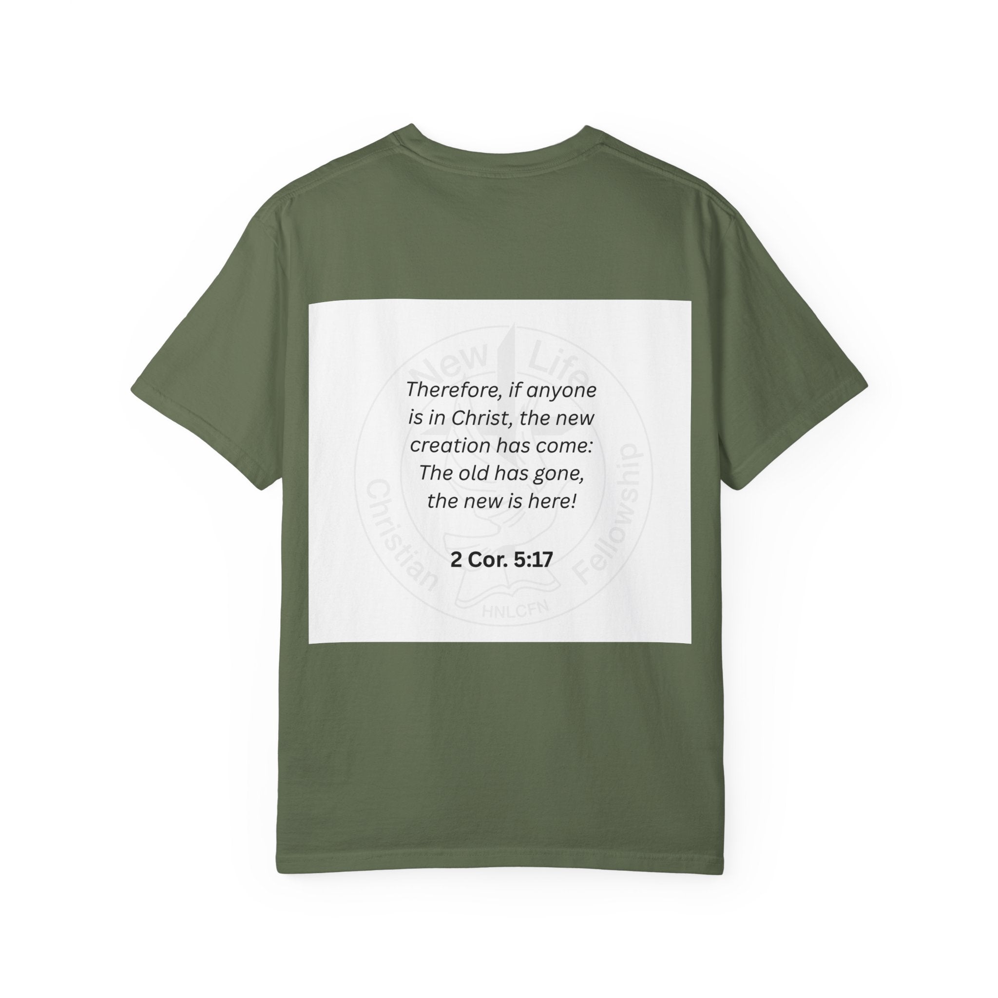 New Life Dove T-Shirt - Christian 2 Cor 5:17 Faith Tee