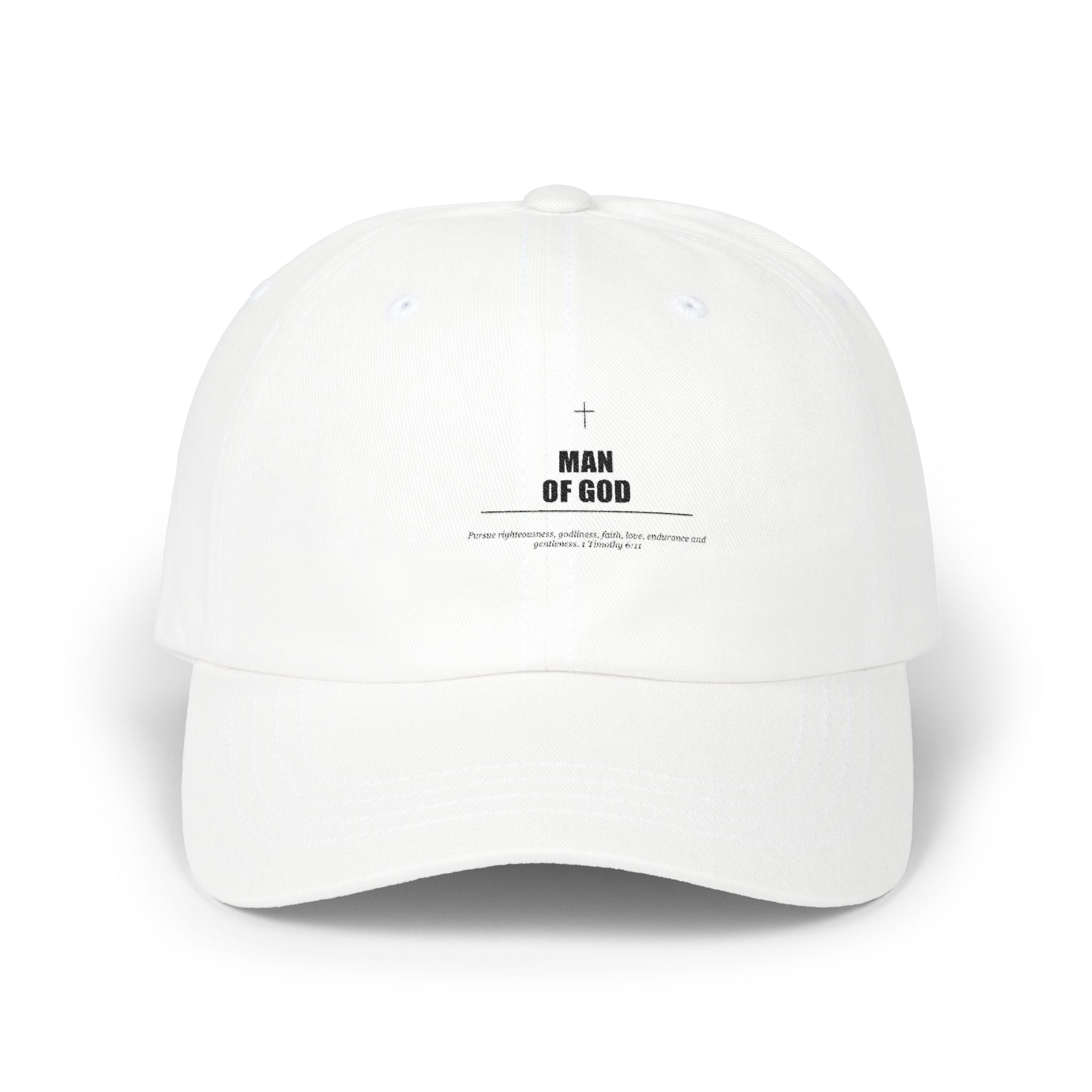 New Life Man of God Dad Cap - Fathers Day Christian Gift