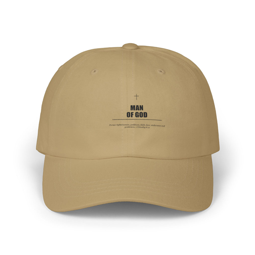 New Life Man of God Dad Cap - Fathers Day Christian Gift