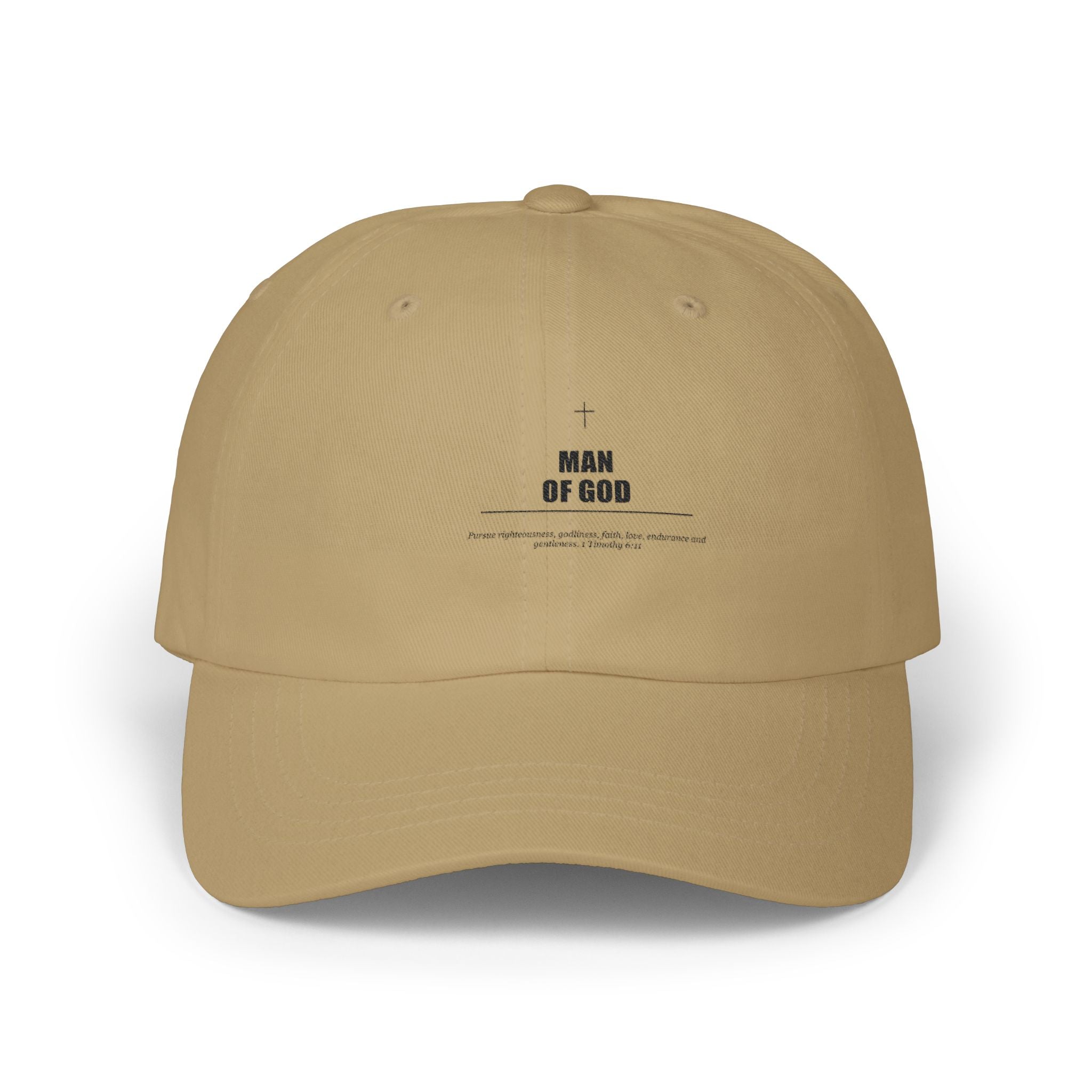 New Life Man of God Dad Cap - Fathers Day Christian Gift