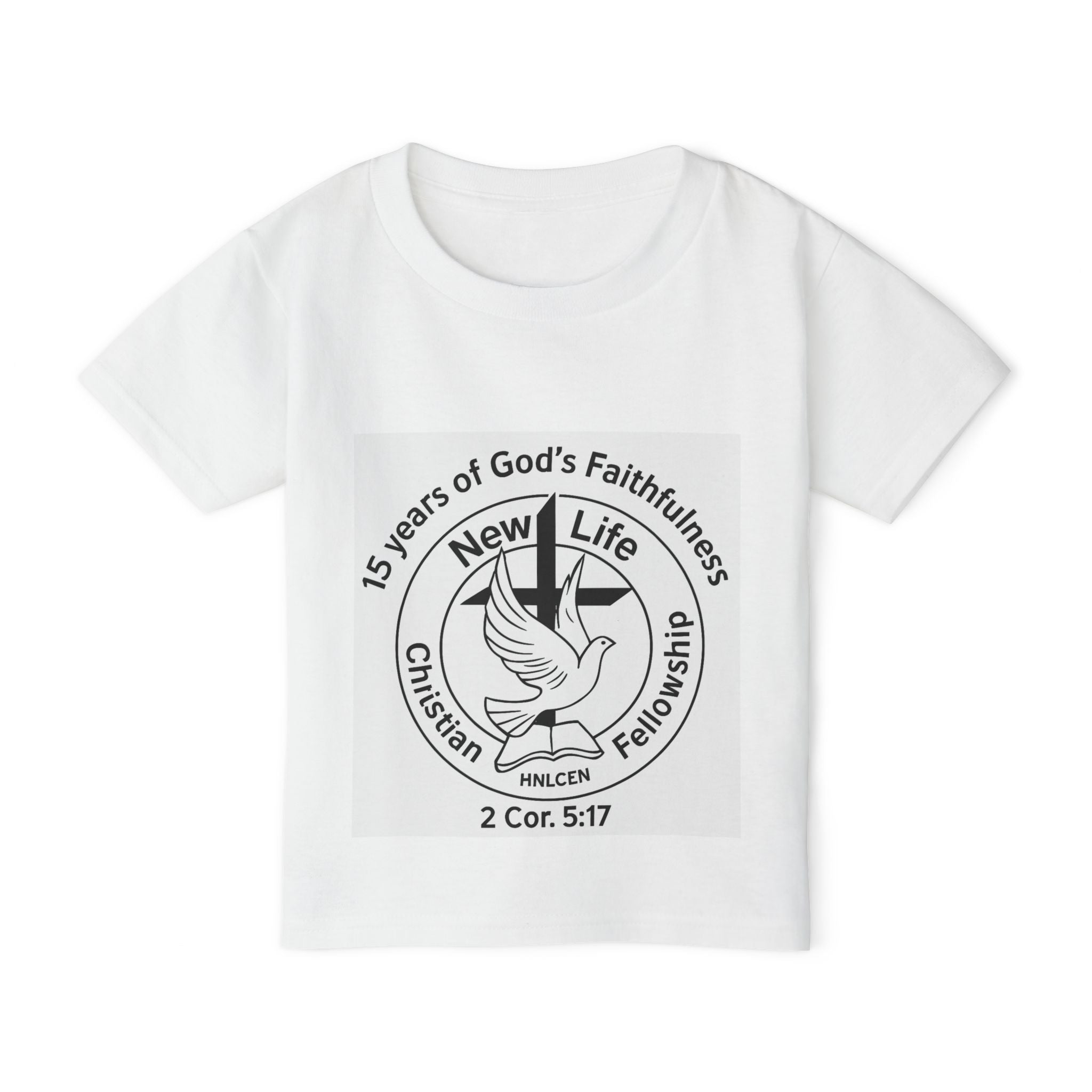 New Life Toddler T-Shirt - Christian 2 Cor 5:17 Kids Tee