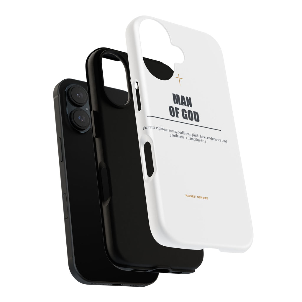 New Life Man of God iPhone Case - Fathers Day Christian Gift