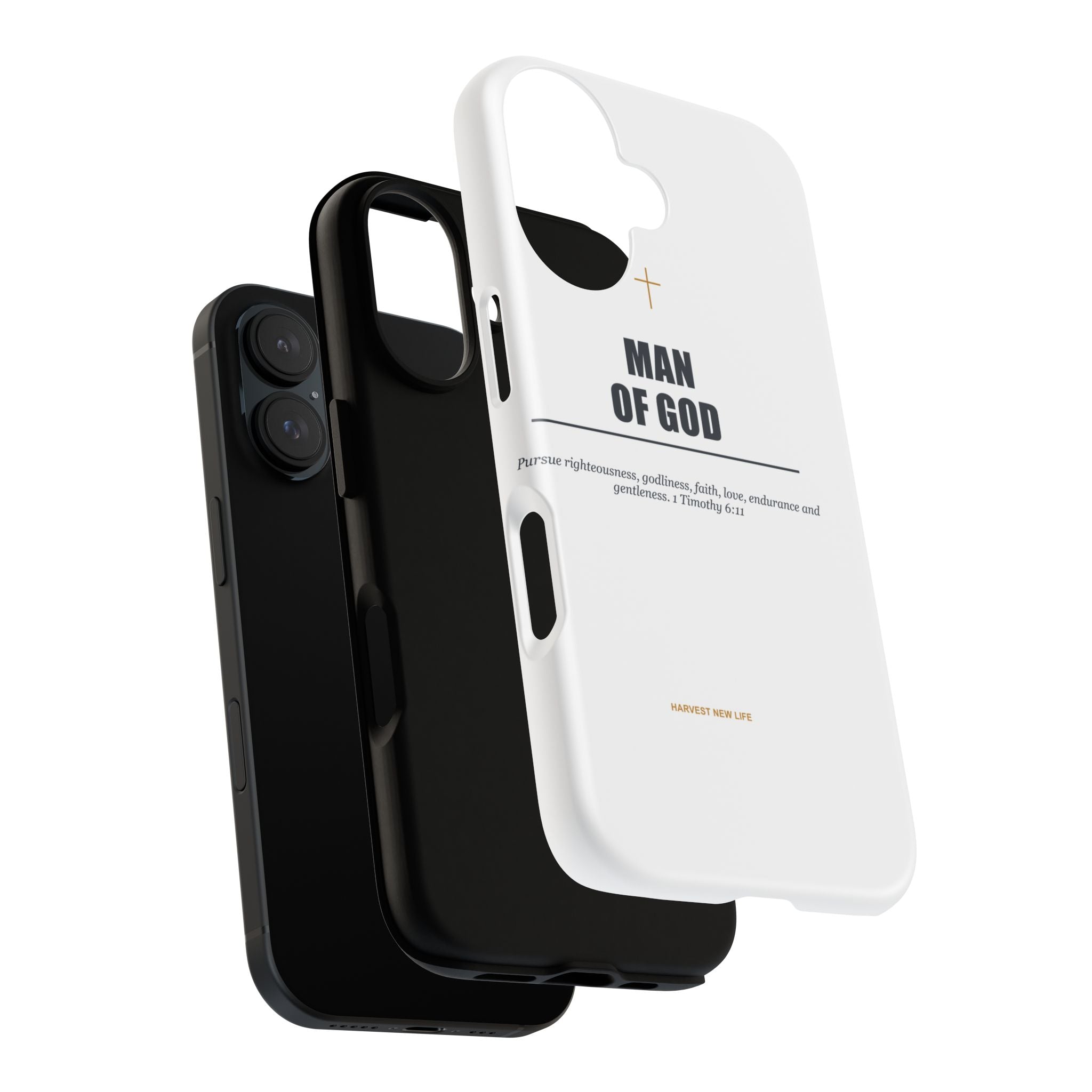 New Life Man of God iPhone Case - Fathers Day Christian Gift
