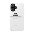New Life Man of God iPhone Case - Fathers Day Christian Gift