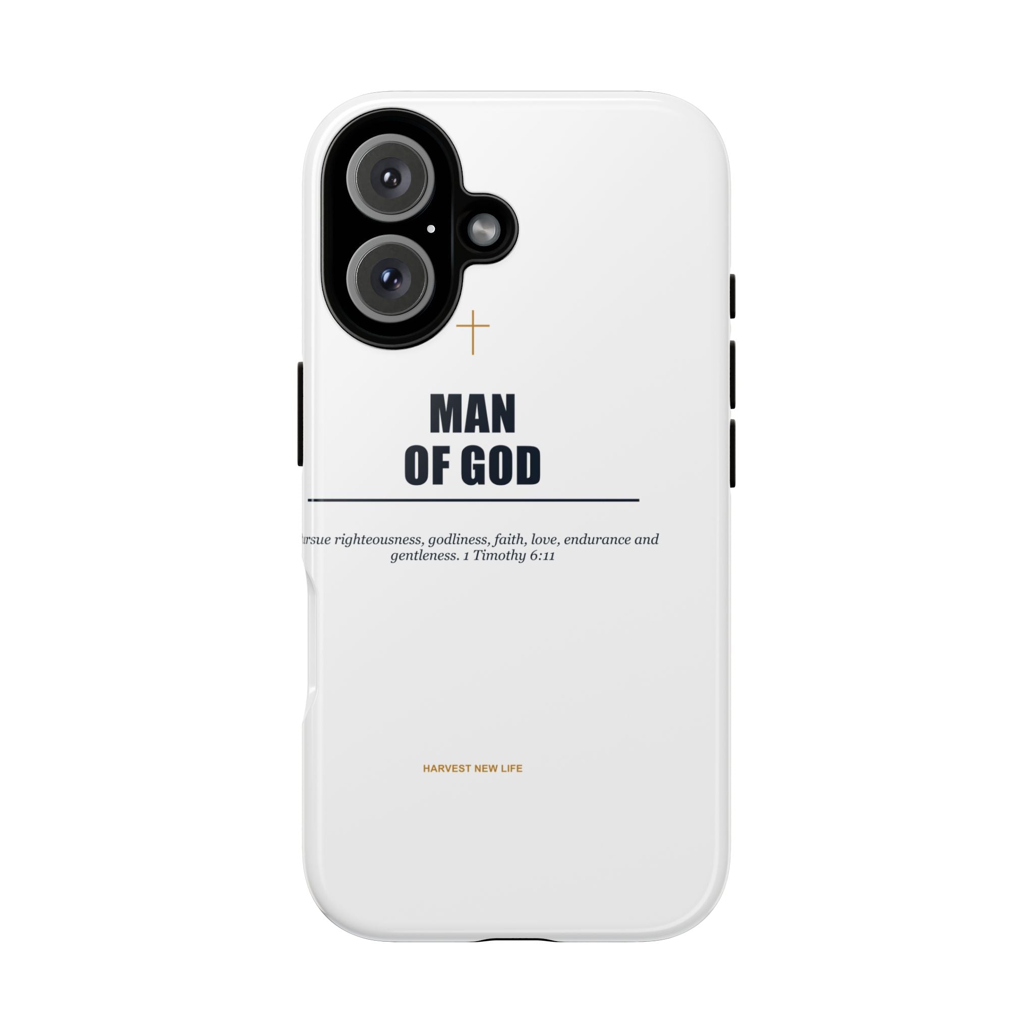 New Life Man of God iPhone Case - Fathers Day Christian Gift