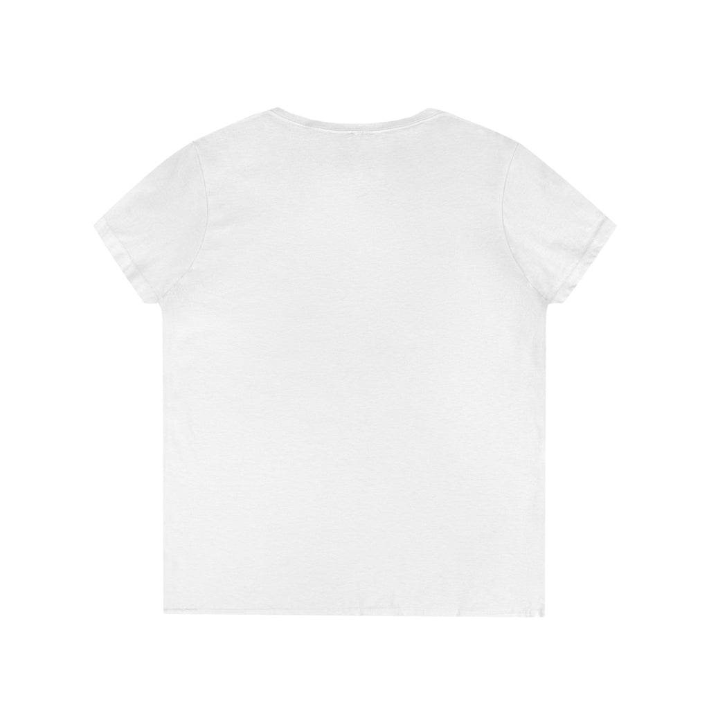 New Life Christian Fellowship 15th Anniversary Ladies' V-Neck T-Shirt — 2 Cor. 5:17