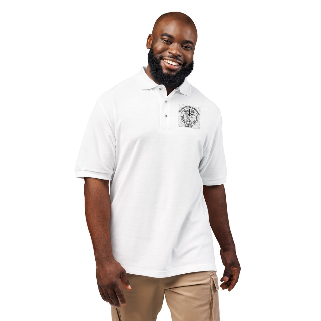 New Life Embroidered Polo