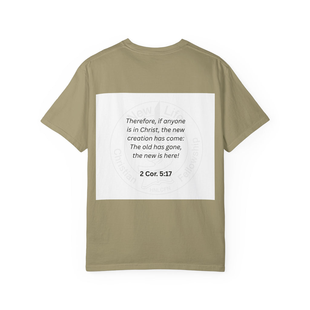 New Life Dove T-Shirt - Christian 2 Cor 5:17 Faith Tee