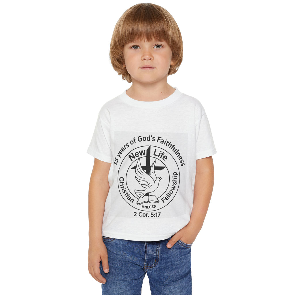 New Life Toddler T-Shirt - Christian 2 Cor 5:17 Kids Tee