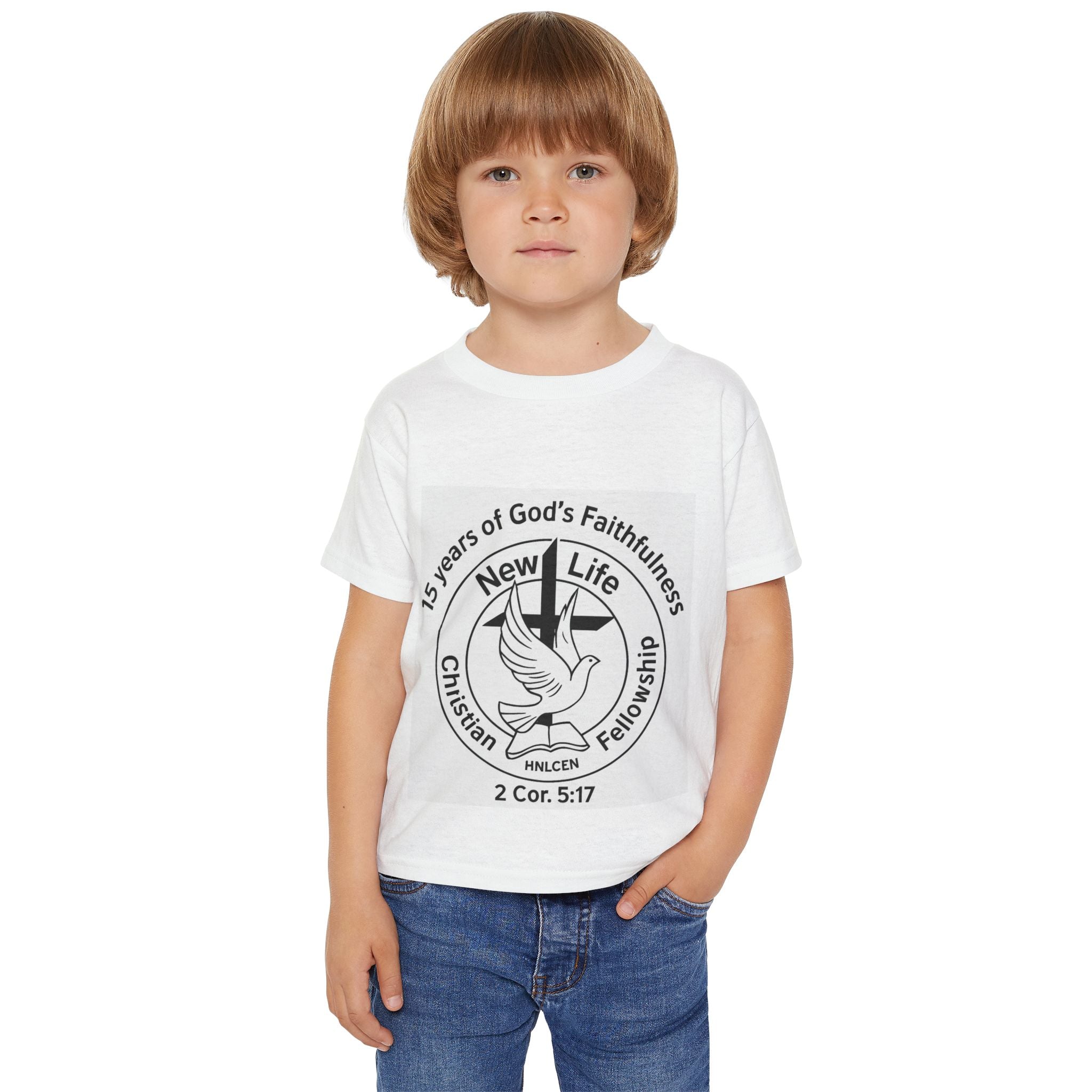 New Life Toddler T-Shirt - Christian 2 Cor 5:17 Kids Tee