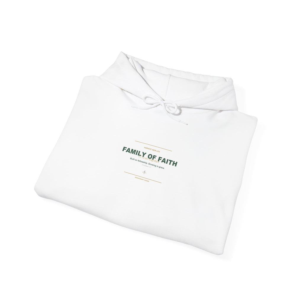 Family of Faith 15th Anniversary Hoodie - New Life Fundraiser
