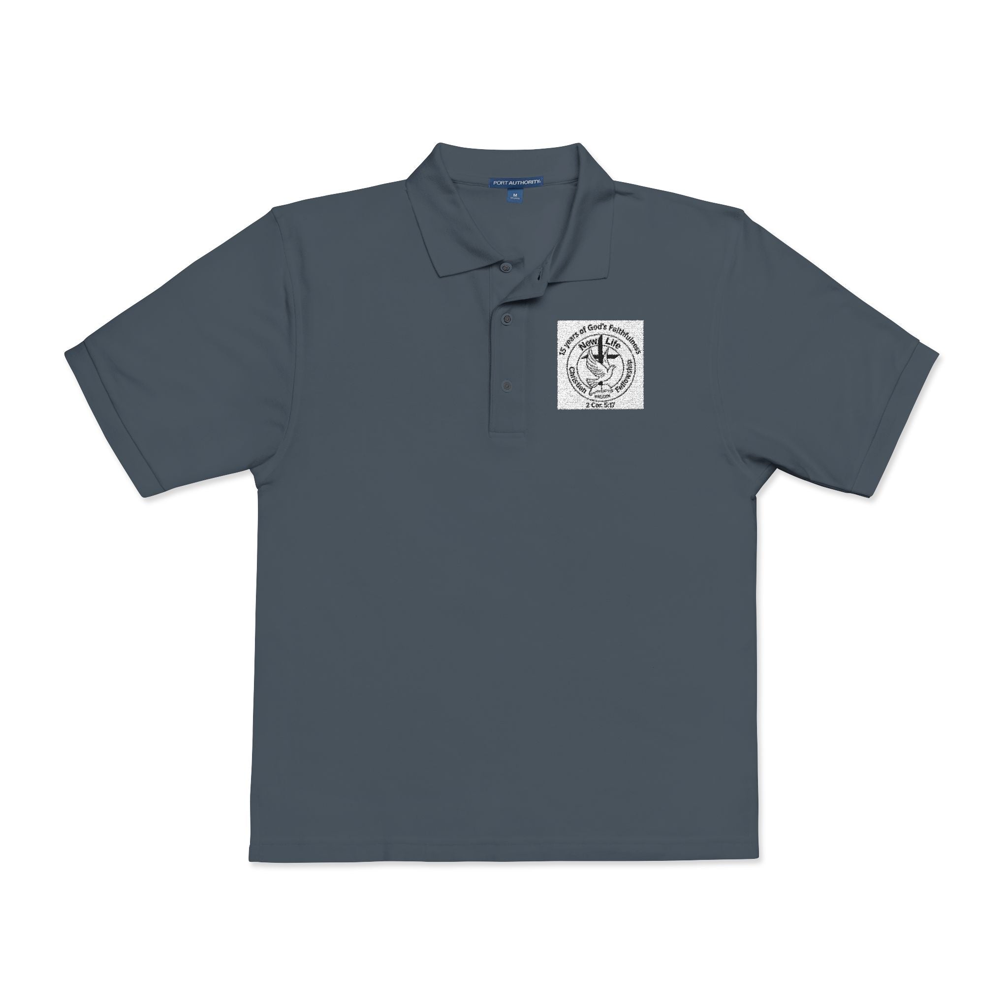 New Life Embroidered Polo