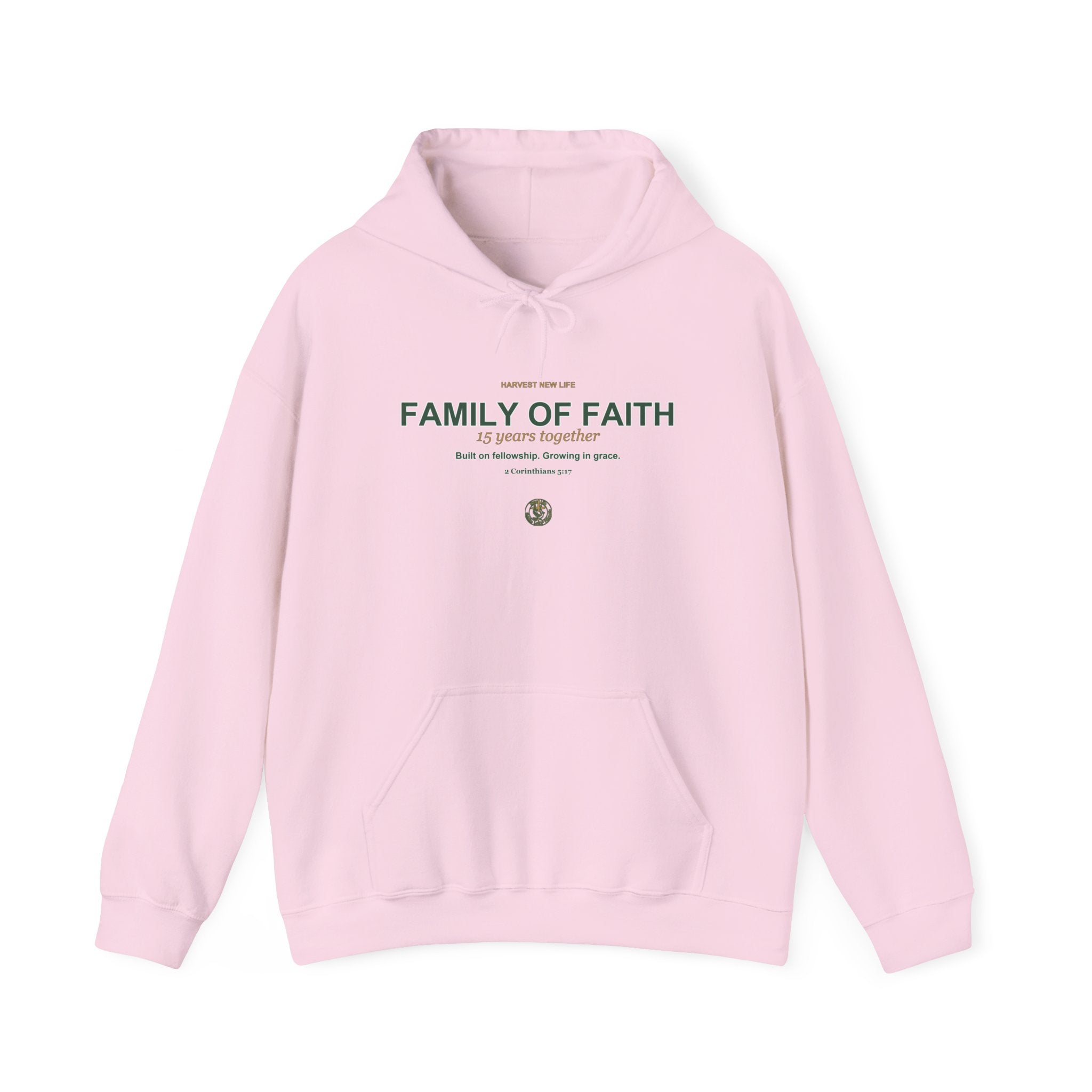 Family of Faith 15th Anniversary Hoodie - New Life Fundraiser