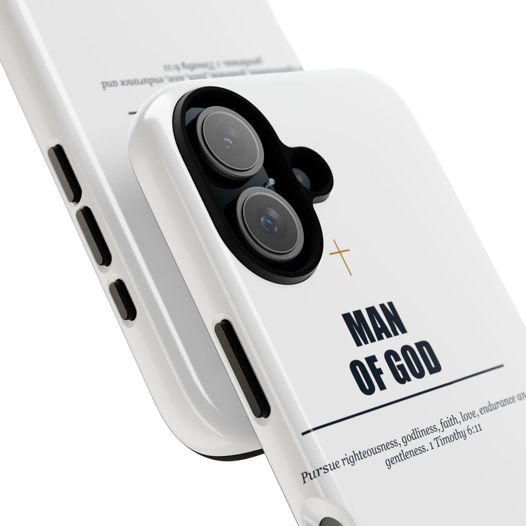 New Life Man of God iPhone Case - Fathers Day Christian Gift