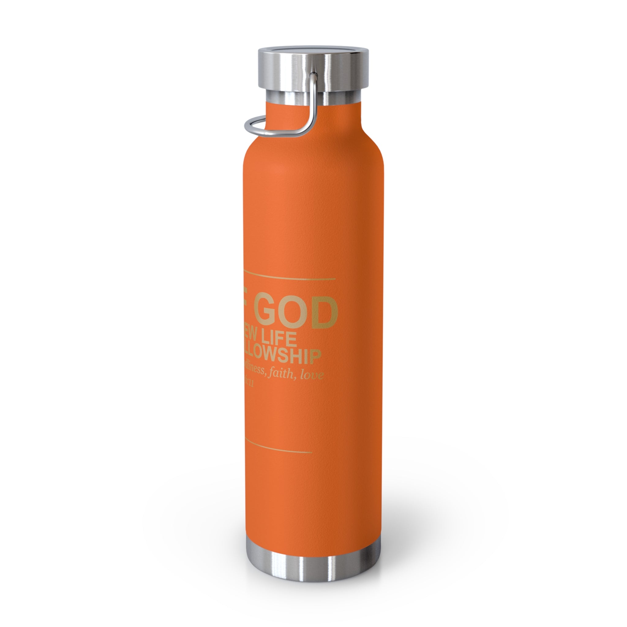 New Life Man of God Insulated Bottle - Fathers Day Christian Gift