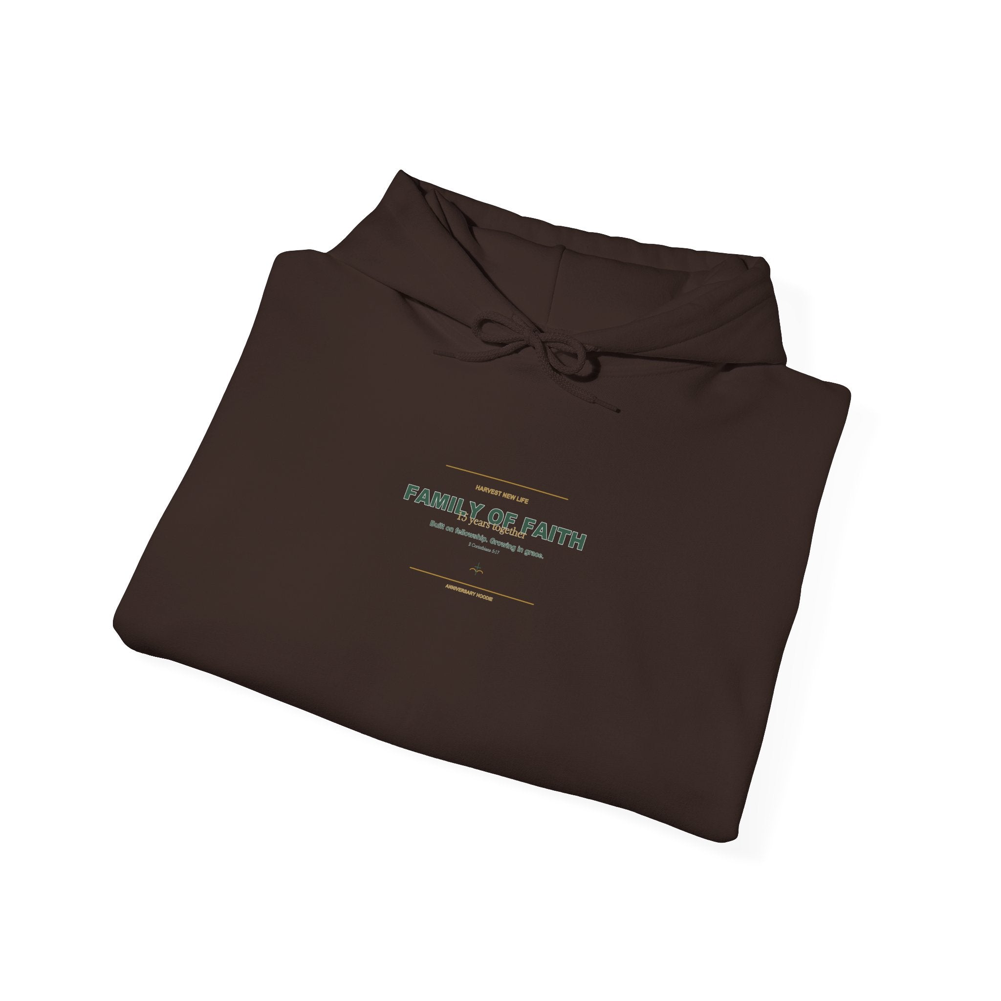 Family of Faith 15th Anniversary Hoodie - New Life Fundraiser