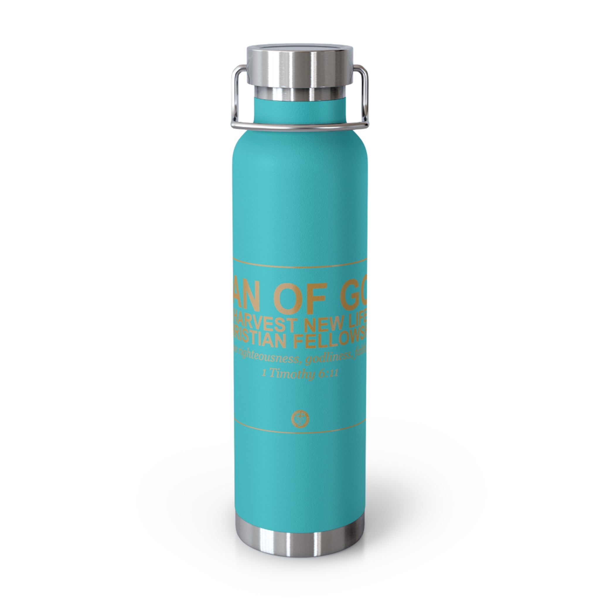 New Life Man of God Insulated Bottle - Fathers Day Christian Gift