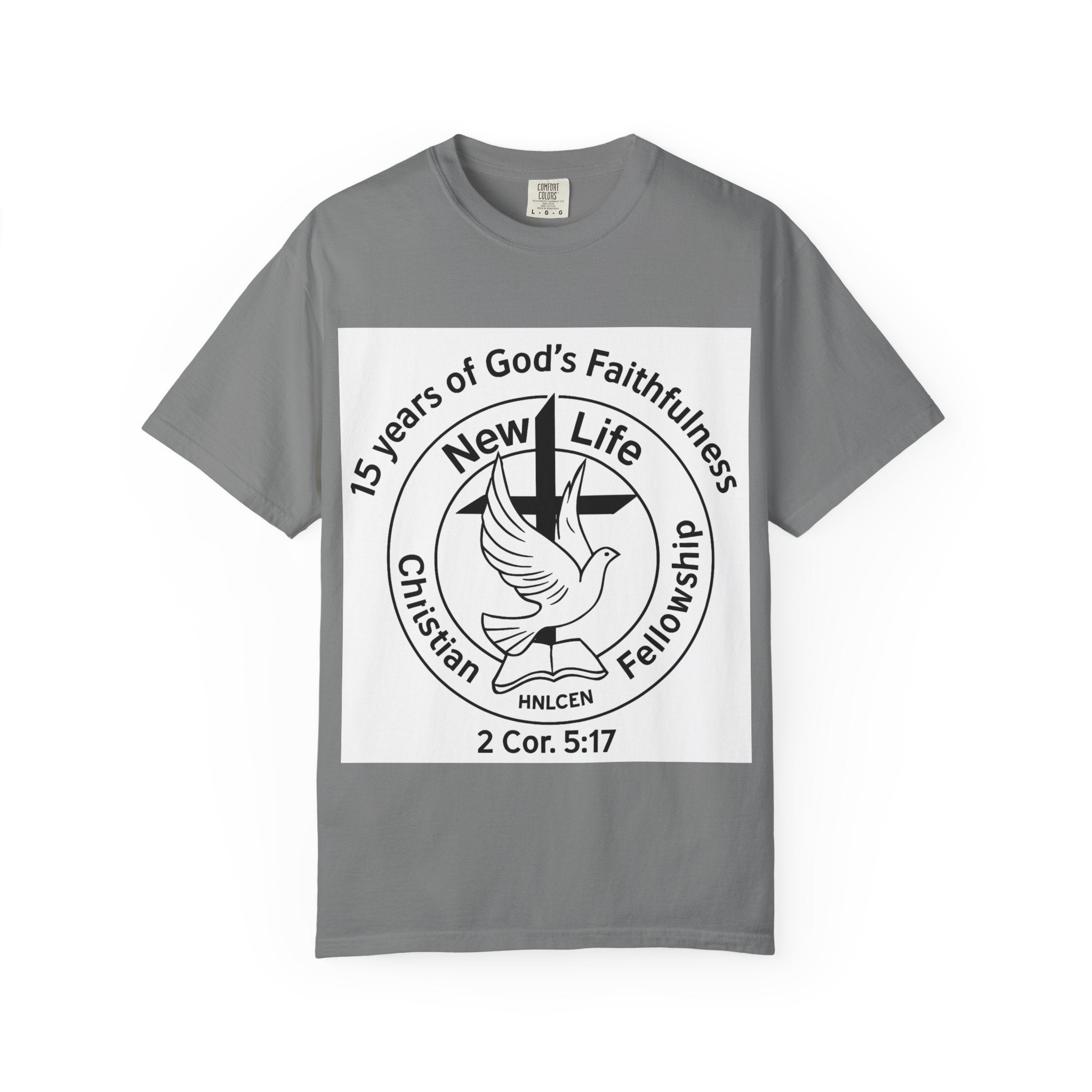 New Life Dove T-Shirt - Christian 2 Cor 5:17 Faith Tee