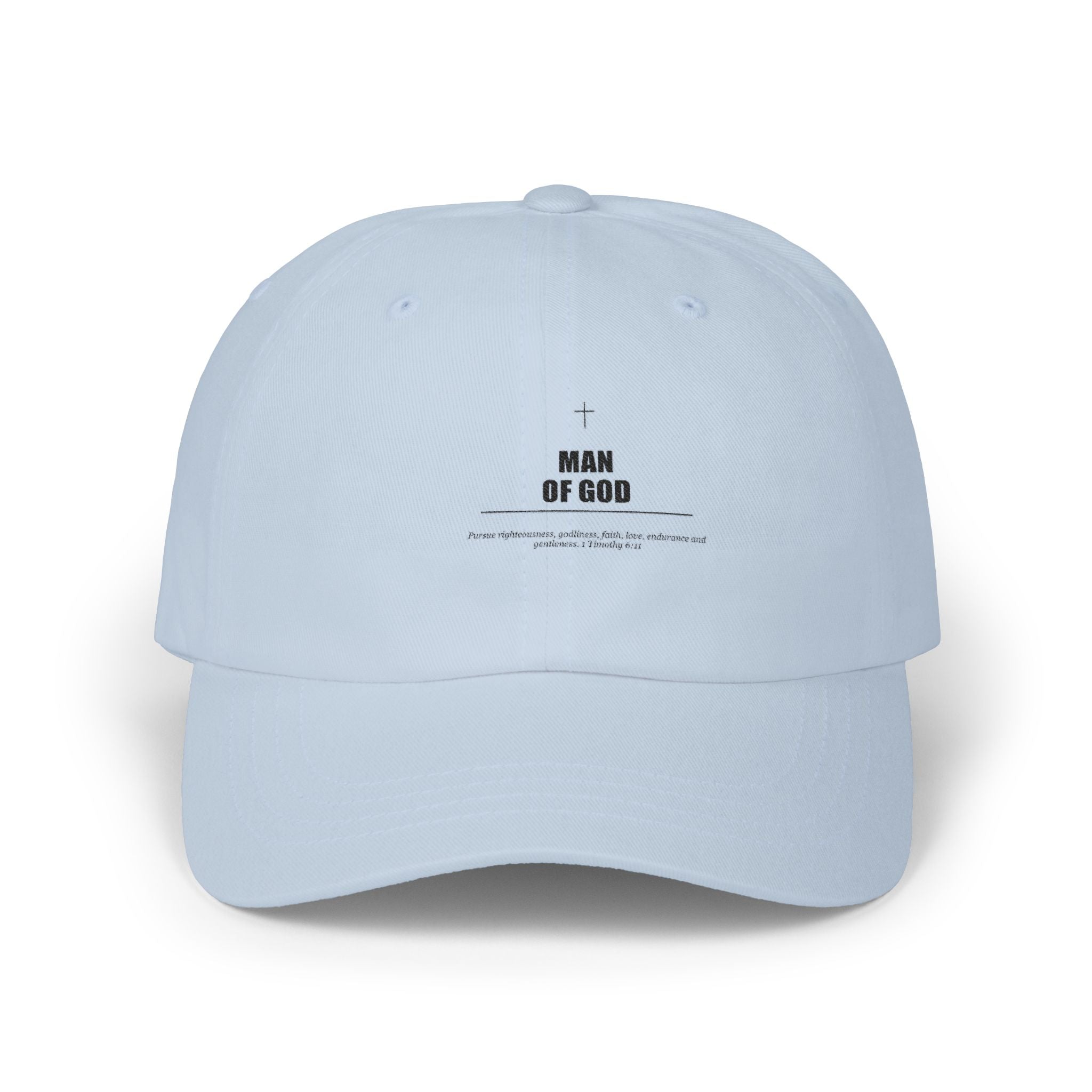 New Life Man of God Dad Cap - Fathers Day Christian Gift
