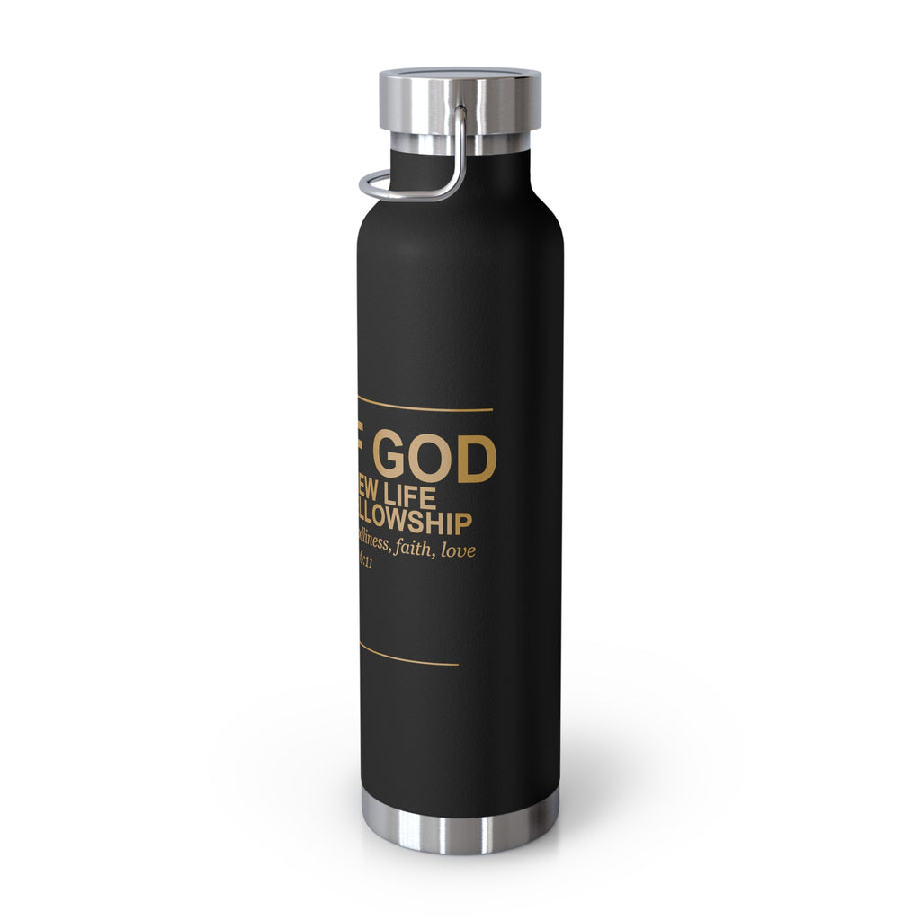 New Life Man of God Insulated Bottle - Fathers Day Christian Gift