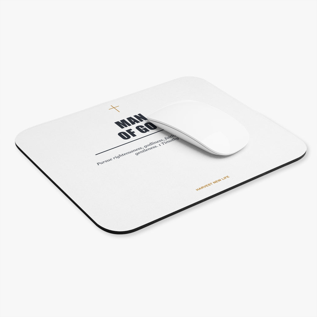 New Life Man of God Mouse Pad - Fathers Day Christian Gift