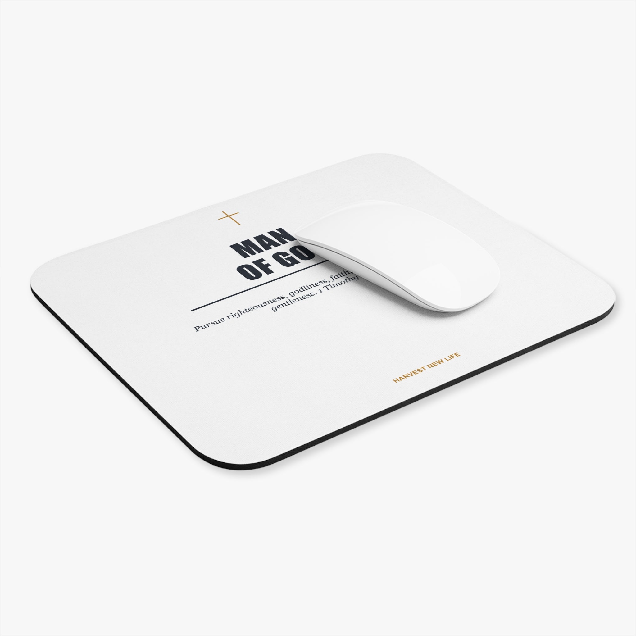 New Life Man of God Mouse Pad - Fathers Day Christian Gift