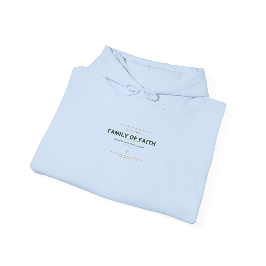 Family of Faith 15th Anniversary Hoodie - New Life Fundraiser