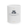New Life Man of God Ceramic Mug - Fathers Day Christian Gift