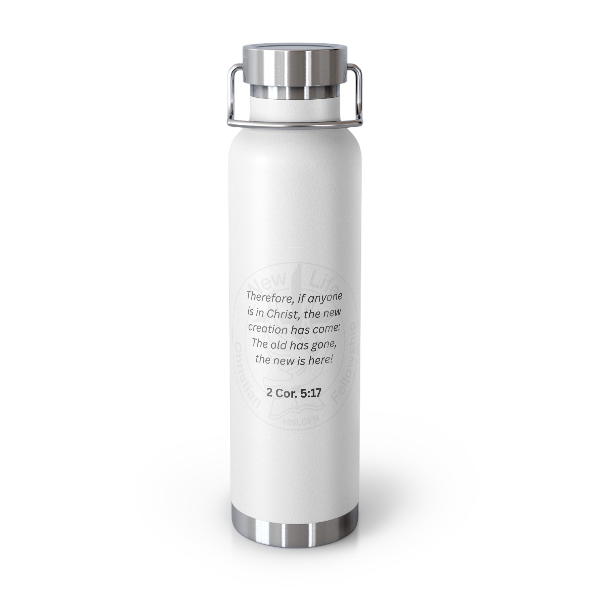 New Life Scripture Water Bottle