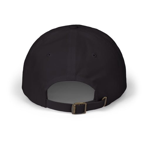 Copy of Minimalist 'Made of God' White Dad Cap — Small Text Logo Baseball Hat