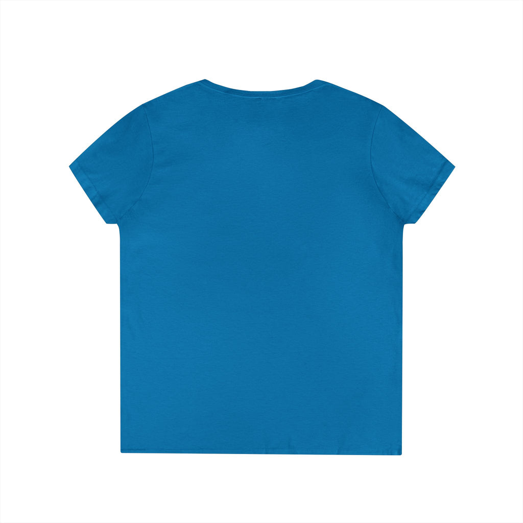 New Life Christian Fellowship 15th Anniversary Ladies' V-Neck T-Shirt — 2 Cor. 5:17